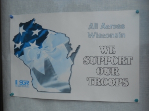 We Support Troops Across Wisconsin 